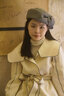 MISMEMO毛呢貝雷帽女秋冬優(yōu)雅蝴蝶結禮帽小眾復古赫本風(fēng)法式帽子 磨砂灰  54-58cm（可調節） 曬單實(shí)拍圖