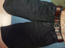 皮爾卡丹高端正品牛仔褲男士新款直筒中年爸爸男褲秋冬季寬松中高腰長(cháng)褲子 曬單實(shí)拍圖