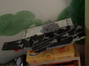 快樂小魯班航空母艦積木兒童拼裝遼寧號福建艦航母戰(zhàn)艦?zāi)Ｐ屯婢吣泻⑸斩Y物 大號遼寧號航母1058顆粒 曬單實拍圖