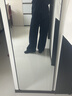 Levi's李維斯女士Baggy經典高腰寬松休閑簡約直筒牛仔褲 深藍 27 (31) 曬單實拍圖