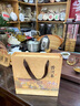 惗優(yōu)品復(fù)古普洱茶包裝盒七子餅茶餅盒357克單餅盒空禮盒空盒送禮收納盒 米黃色 禮盒+手提袋 曬單實拍圖