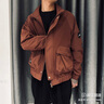 梵洛幽休閑工裝夾克男春秋季痞帥立領(lǐng)外套2025新款潮牌男裝高級(jí)感褂子 卡其色 常規(guī) L 曬單實(shí)拍圖