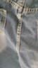浪莎七分牛仔褲女夏季2026新款復(fù)古懷舊高腰遮肉顯瘦寬松百搭闊腿褲子 曬單實(shí)拍圖