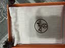 愛馬仕（HERMES）Mini Pop H項鏈 玫瑰金鏈條橢圓立體琺瑯項鏈送女友七夕送禮 愛馬仕項鏈 鏈長40cm吊墜0.7*0.9cm 曬單實拍圖