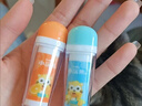 小浣熊兒童潤唇膏嬰兒寶寶水果味滋潤保濕護唇膏小學生清爽卡通唇膏 兒童唇膏3.5g*2支 曬單實拍圖