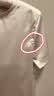 Amerpin重磅真絲上衣女100%桑蠶絲高檔夏季新款襯衫簡約半袖白色內搭上衣 香檳金【圓領】【禮盒包裝】 L 【推薦體重:110-120斤】 曬單實拍圖