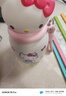 名創(chuàng)優(yōu)品（MINISO）三麗鷗兒童保溫杯小布丁公仔保冷杯出行可愛水杯250ml--凱蒂貓 曬單實拍圖