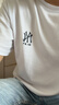 NEW ERA紐亦華MLB短袖T恤男女情侶NY夏日海報印花圓領 14536477-白色 紐約洋基隊 XL 曬單實拍圖