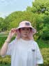 偶森兒童太陽能風扇帽子夏季3-6-12歲防曬帽遮太陽帽帶風扇帽子女孩童 曬單實拍圖