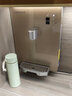 Qingqing 壁掛式飲水機家用速熱飲水機自動(dòng)上水下置式桶裝水即熱式飲水機 拉絲金-自行安裝 曬單實(shí)拍圖