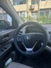 DEYAN汽車(chē)方向盤(pán)套四季通用夏季透氣防滑吸汗超薄款真皮車(chē)用把套內飾品 本田CRV思域雅閣皓影型格奧德賽 超薄【圓形】黑色線(xiàn)（帶車(chē)標） 曬單實(shí)拍圖