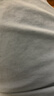 HAZZYS【張晚意同款】哈吉斯男裝 26新款夏季華夫格短袖T恤男 米黃色OW M （170/92A 46） 曬單實拍圖