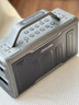 JAUQ便攜手提藍(lán)牙音箱大功率重低音炮RGB炫彩燈效家用戶外客廳K歌背帶遙控插卡播放器長續(xù)航送禮優(yōu)選 400W大功率【K歌版雙話筒】 曬單實(shí)拍圖