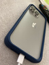 RHINOSHIELD犀牛盾適用新款蘋果iphone17/16promax邊框15promax手機殼14pro新款防摔硅橡膠磨砂保護套男女簡約 深藍邊框【不含背板】 iPhone 15 Pro Max 曬單實拍圖