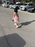富羅迷女童連衣裙夏季新款無袖甜美花朵公主裙兒童禮服網(wǎng)紗裙 粉色 120 曬單實拍圖
