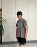 南木熊泳褲男泳衣男速干寬松防尷尬平角沙灘褲雙層溫泉海邊度假泳褲 經典黑2XL【130-170】 曬單實拍圖