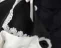蒲戀性感可愛(ài)女仆裝情趣內(nèi)衣小胸聚攏制服誘惑激情免脫床上戰(zhàn)袍睡衣 黑色鋼托聚攏女仆裝【裙子+T褲+圍裙+發(fā)箍+頸飾】 均碼【建議80-130斤】 曬單實(shí)拍圖