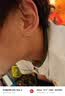 月下相戀S999足銀男士耳釘三生石耳環男款單只小眾簡約個性七夕禮物送男友 三生石耳釘【白鋯單只】 曬單實拍圖