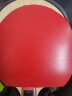 挺拔TIBHAR HYBRID混动K1系列粘性内能乒乓球拍胶皮套胶 蓝K1 PLUS 红色MAX 实拍图