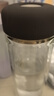 雷德夫（LEIDFOR）G6 直身款 雙層玻璃杯茶杯大容量泡茶水杯 楓葉金 500ml 七夕禮物 曬單實拍圖