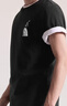 北面（The North Face）短袖T恤男女同款戶外寬松透氣半袖都市經典系列26春夏新品|8GVC JK3/宇宙黑 S /165 曬單實拍圖