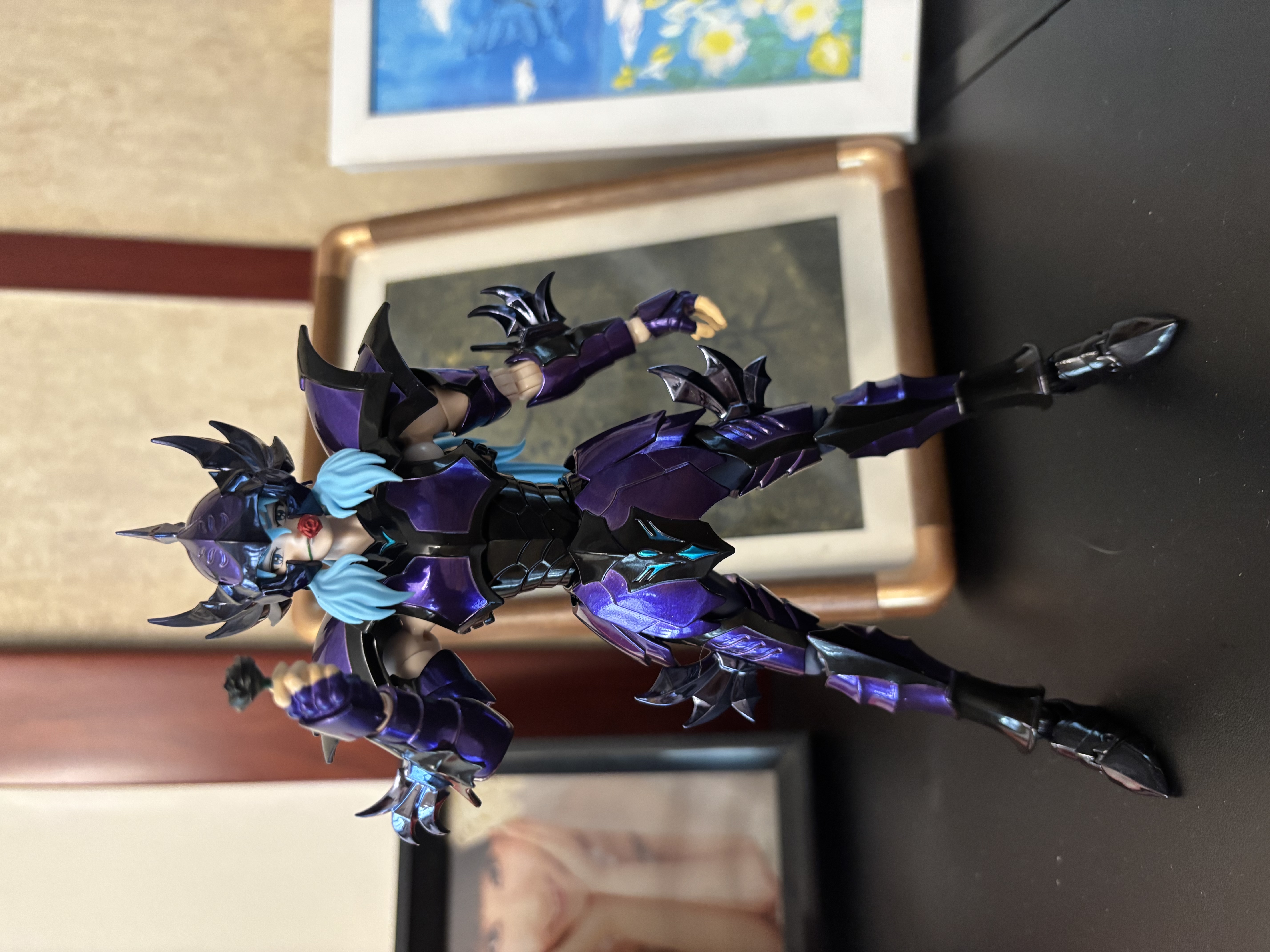 萬代（BANDAI） 圣衣神話EX 黃金圣斗士 手辦模型玩具 18cm 冥雙魚座 阿布羅狄2.0 曬單實(shí)拍圖