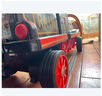 益京小火車(chē)嬰兒童電動(dòng)車(chē)四輪加長(cháng)可坐大人寶寶小孩卡通充電網(wǎng)紅玩具車(chē) 四驅黑紅+1節車(chē)廂遙控2個(gè)14A電瓶 曬單實(shí)拍圖