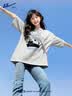 回力短袖t恤女2026新款夏季藏青純棉休閑半截袖女生獨特漂亮初夏上衣 曬單實拍圖