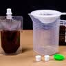 坤隨中藥過濾網量杯套裝200目網篩超細漏網湯藥渣熬中藥煎藥中藥過濾 中藥過濾網【大號13cm+2000ml量杯】 曬單實拍圖