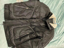誠品時(shí)尚男裝羽絨服男冬裝新款男士外套毛領(lǐng)皮衣羽絨服男潮上衣 黑色 L 曬單實(shí)拍圖