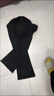 皮爾卡丹(pierre cardin）冰絲褲女高端2025年夏新薄款大碼寬松高腰直筒休閑褲矮個(gè)子?jì)寢屟?黑色長(zhǎng)褲 29 /腰圍2尺2/體重105-115斤 曬單實(shí)拍圖