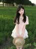 拙拙豬（Zhuozhuozhu）女童學院風半身裙套裝2026夏季新款兒童韓版短袖上衣蛋糕裙兩件套 藍色套裝【帶安全褲】 150 曬單實拍圖