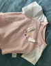 班喜迪女童短袖t恤夏裝2026新款洋氣女寶寶上衣小童裝薄款夏季兒童衣服 曬單實拍圖