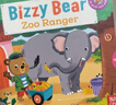 英文原版 小熊很忙系列 紙板機關操作拉拉書  Sing Along With Me/Bizzy Bear 歐美經典兒歌 歡唱童謠繪本 新年快樂 圣誕節 綠山墻 Bizzy Bear 第三輯5冊 曬單實拍圖