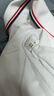 杉杉男童POLO衫兒童短袖女童T恤學生打底衫夏校園演出服 白色條紋150 曬單實拍圖