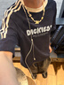 Dickies美式復古純棉短袖t恤男女款2026夏季新款寬松透氣三條杠潮牌上衣 曬單實拍圖
