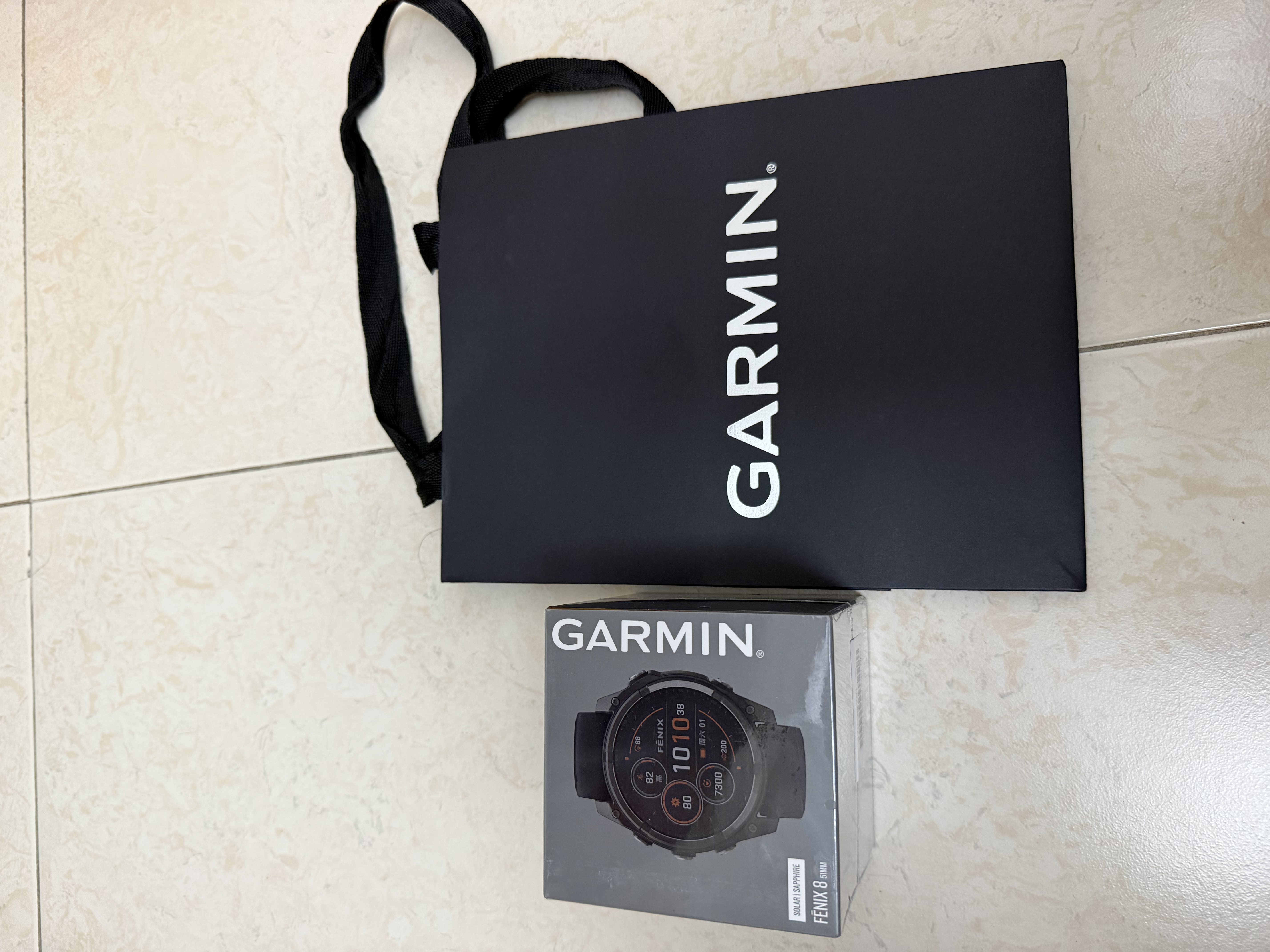 佳明（GARMIN）Fenix8太陽能版-51mm飛耐時8ECG心電心率跑步潛水戶外運動手表 曬單實拍圖