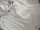 莫代爾帶胸墊helloKitty睡衣女款夏季云朵純棉紗短袖三件套裝可愛家居服 云朵棉-J3837#波點KT貓帶胸墊三件套 L 女【建議100-120斤】 曬單實拍圖