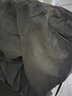 百鵲亭（BAIQUETING）牛仔褲男春夏季闊腿寬松直筒褲美式國潮高街抽繩新款ins潮牌褲子 黑色 2XL 曬單實(shí)拍圖