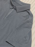 安踏冠軍Soft-wool羊毛POLO衫短袖T恤可機洗徒步通勤男152530117 藍彩和-5 L (男175) 曬單實拍圖