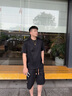 啄木鳥(niǎo)（TUCANO）休閑工裝短褲男2026新款夏季薄款純棉五分中褲加肥大碼胖子馬褲子 H33黑色 4XL 【建議175-200斤】 曬單實(shí)拍圖
