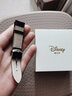 迪士尼（Disney）手表原裝表帶女通用配件橡膠表鏈26mmMK-15057電子表 20MM黑色皮帶 曬單實(shí)拍圖