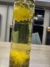 森森貓SUNS時間刻度杯1000ml大容量網紅玻璃杯喝水目標茶隔ins水杯瓶高顏值泡茶帶過濾車載運動 時間刻度大號玻璃杯1000毫升+茶隔+杯套+杯刷 曬單實拍圖