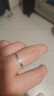 Fanci范琦 美妙對戒925銀情侶戒指一對男女開口七夕情人節禮物送女朋友 曬單實拍圖