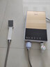 新飛【免費(fèi)上門安裝】熱水器電即熱式電熱水器家用廚房衛(wèi)生間理發(fā)店速熱變頻智能恒溫過水熱小型淋浴洗澡 金色【7000W+空開+不銹鋼加熱體+包安裝】 曬單實拍圖