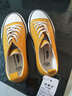 回力童鞋2026新款春季兒童帆布鞋高幫魔術(shù)貼板鞋男女童親子小白鞋 黃色（低邦） 37 內長(cháng)約23cm 曬單實(shí)拍圖