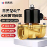 創(chuàng)新者電磁閥水閥220v純銅常閉電磁閥氣閥4分6分水管開關控制器DC24 12v （一寸） 250-25 DC12V 曬單實拍圖