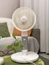 海爾（Haier）【直流無刷】空氣循環(huán)扇一級(jí)能效家用電風(fēng)扇大風(fēng)量搖頭臺(tái)式落地扇輕音臥室節(jié)能小風(fēng)扇柔風(fēng)輕羽扇 【一級(jí)能效/直流電機(jī)】手機(jī)APP語音款 曬單實(shí)拍圖