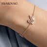 施華洛世奇（SWAROVSKI）SWAN 粉天鵝項鏈女送女朋友生日禮物【七夕獨家限定禮盒】 曬單實拍圖