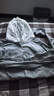 moussy 新品休閑風蕾絲拼接長袖針織衫女028JSX90-1049 160灰色 均碼 曬單實拍圖